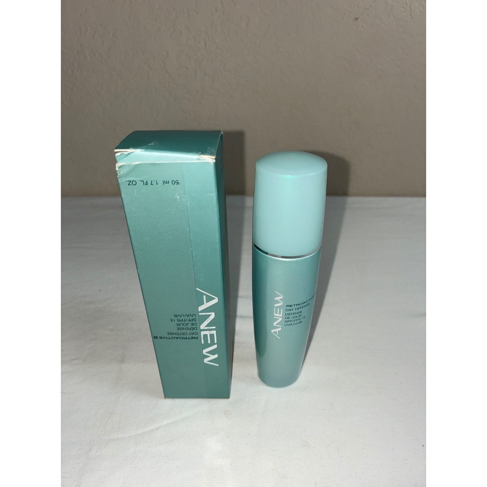 Avon Anew Retroactive+ Day Defense Cream SPF 15 1 .7 fl oz NOS 2004 New